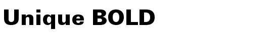 Unique BOLD - Download Thousands of Free Fonts at FontZone.net