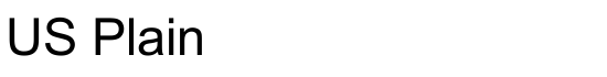 US Plain - Download Thousands of Free Fonts at FontZone.net