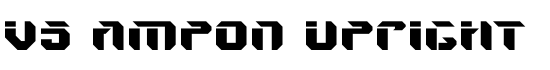 V5 Ampon Upright - Download Thousands of Free Fonts at FontZone.net