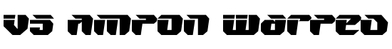 V5 Ampon Warped - Download Thousands of Free Fonts at FontZone.net
