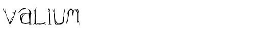 Valium - Download Thousands of Free Fonts at FontZone.net