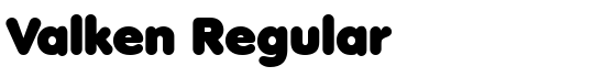 Valken Regular - Download Thousands of Free Fonts at FontZone.net