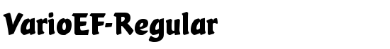 VarioEF-Regular - Download Thousands of Free Fonts at FontZone.net