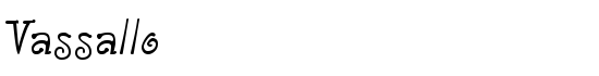Vassallo - Download Thousands of Free Fonts at FontZone.net