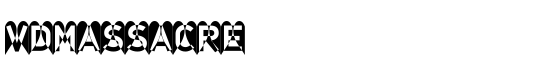 VDMassacre - Download Thousands of Free Fonts at FontZone.net