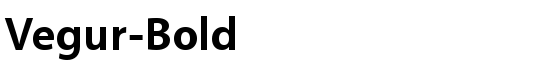 Vegur-Bold - Download Thousands of Free Fonts at FontZone.net