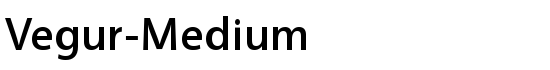 Vegur-Medium - Download Thousands of Free Fonts at FontZone.net