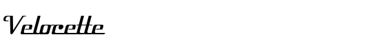 Velocette - Download Thousands of Free Fonts at FontZone.net