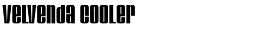 Velvenda Cooler - Download Thousands of Free Fonts at FontZone.net