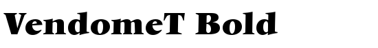 VendomeT Bold - Download Thousands of Free Fonts at FontZone.net