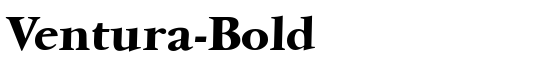 Ventura-Bold - Download Thousands of Free Fonts at FontZone.net