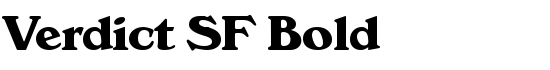 Verdict SF Bold - Download Thousands of Free Fonts at FontZone.net
