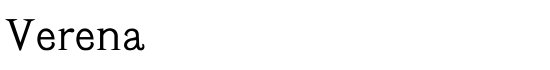 Verena - Download Thousands of Free Fonts at FontZone.net