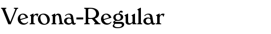 Verona-Regular - Download Thousands of Free Fonts at FontZone.net