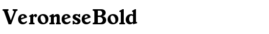 VeroneseBold - Download Thousands of Free Fonts at FontZone.net