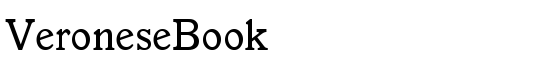 VeroneseBook - Download Thousands of Free Fonts at FontZone.net