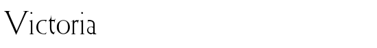 Victoria - Download Thousands of Free Fonts at FontZone.net