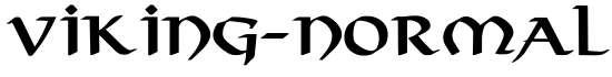 Viking-Normal Bold - Download Thousands of Free Fonts at FontZone.net