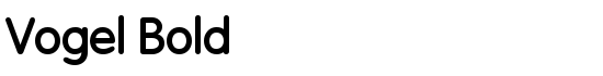 Vogel Bold - Download Thousands of Free Fonts at FontZone.net