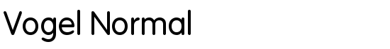 Vogel Normal - Download Thousands of Free Fonts at FontZone.net