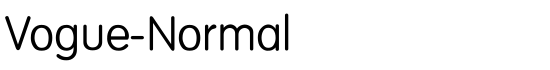 Vogue-Normal - Download Thousands of Free Fonts at FontZone.net