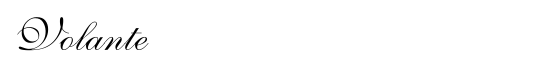 Volante - Download Thousands of Free Fonts at FontZone.net