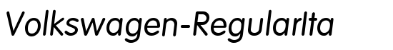 Volkswagen-RegularIta - Download Thousands of Free Fonts at FontZone.net