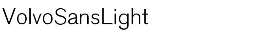 VolvoSansLight - Download Thousands of Free Fonts at FontZone.net