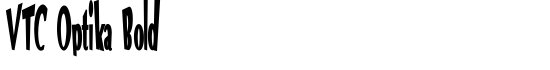 VTC Optika Bold - Download Thousands of Free Fonts at FontZone.net