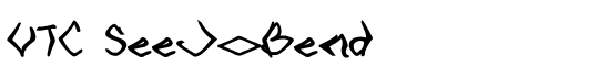 VTC SeeJoBend - Download Thousands of Free Fonts at FontZone.net