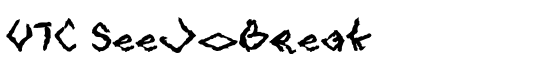 VTC SeeJoBreak - Download Thousands of Free Fonts at FontZone.net