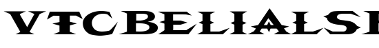 VTCBelialsBlade Regular - Download Thousands of Free Fonts at FontZone.net
