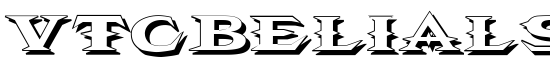 VTCBelialsBladeShadow - Download Thousands of Free Fonts at FontZone.net