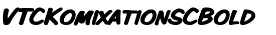 VTCKomixationSCBold - Download Thousands of Free Fonts at FontZone.net