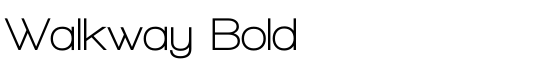 Walkway Bold - Download Thousands of Free Fonts at FontZone.net