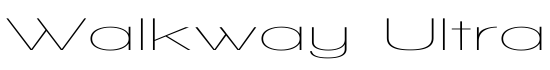 Walkway UltraExpand - Download Thousands of Free Fonts at FontZone.net