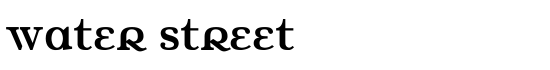 Water Street - Download Thousands of Free Fonts at FontZone.net