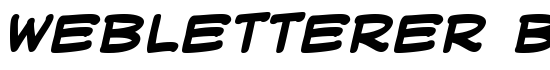 WebLetterer BB Bold - Download Thousands of Free Fonts at FontZone.net