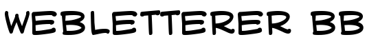 WebLetterer BB - Download Thousands of Free Fonts at FontZone.net