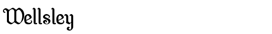 Wellsley - Download Thousands of Free Fonts at FontZone.net