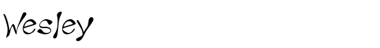Wesley - Download Thousands of Free Fonts at FontZone.net