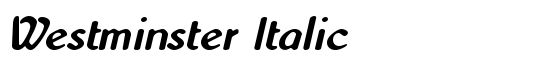 Westminster Italic - Download Thousands of Free Fonts at FontZone.net