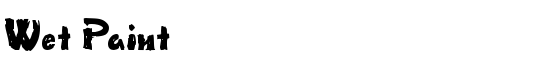 Wet Paint - Download Thousands of Free Fonts at FontZone.net
