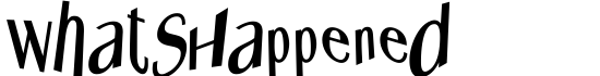 WhatsHappened - Download Thousands of Free Fonts at FontZone.net