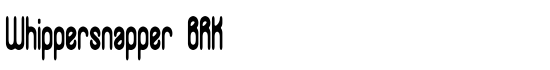 Whippersnapper BRK - Download Thousands of Free Fonts at FontZone.net