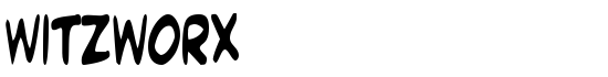 Witzworx - Download Thousands of Free Fonts at FontZone.net