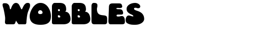 Wobbles - Download Thousands of Free Fonts at FontZone.net