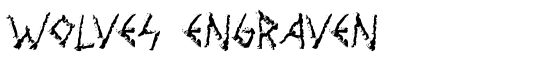 Wolves Engraven - Download Thousands of Free Fonts at FontZone.net