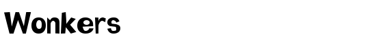 Wonkers - Download Thousands of Free Fonts at FontZone.net