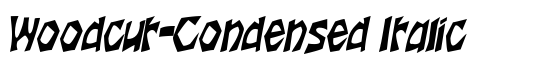 Woodcut-Condensed Italic - Download Thousands of Free Fonts at FontZone.net